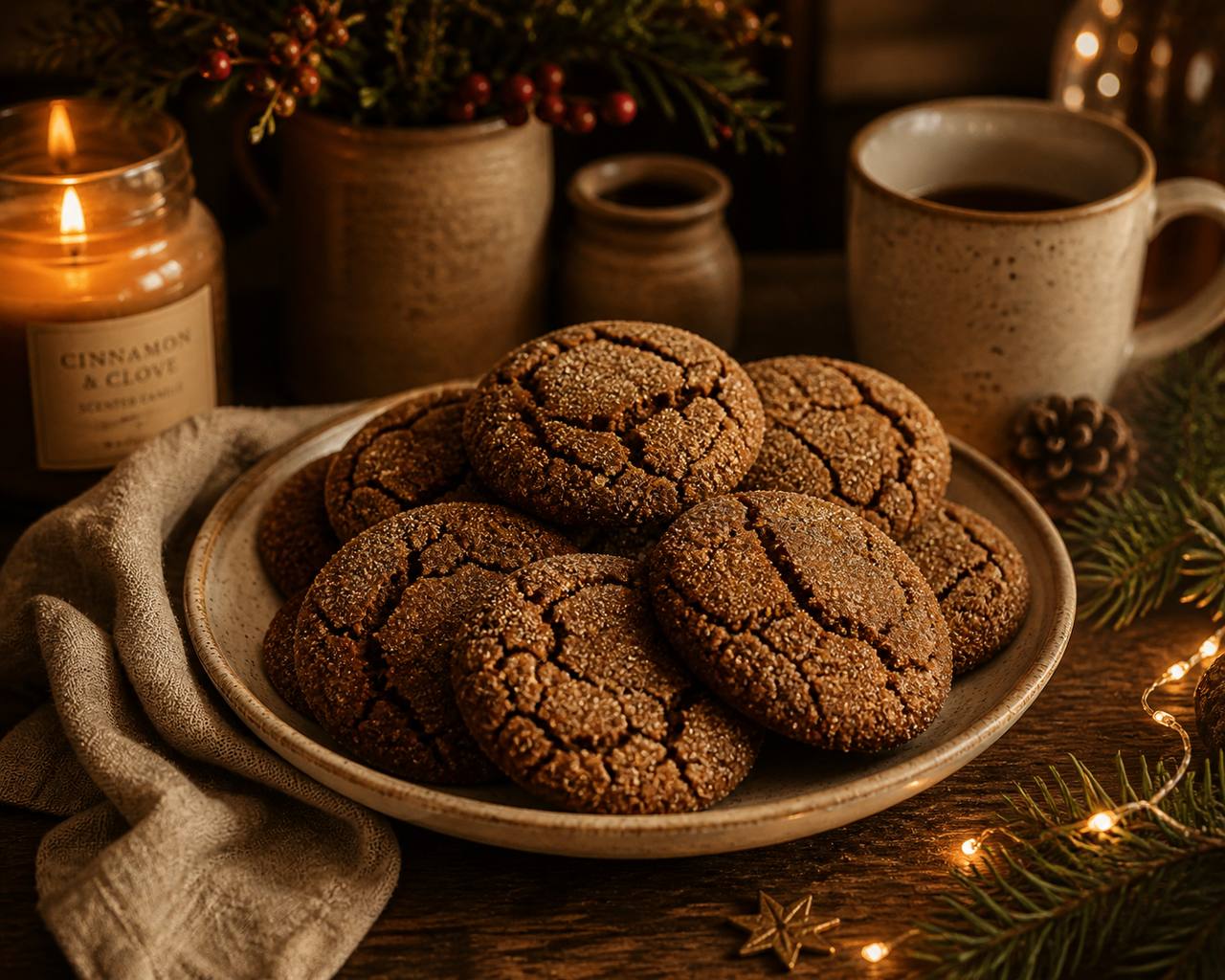 Molasses Cookies